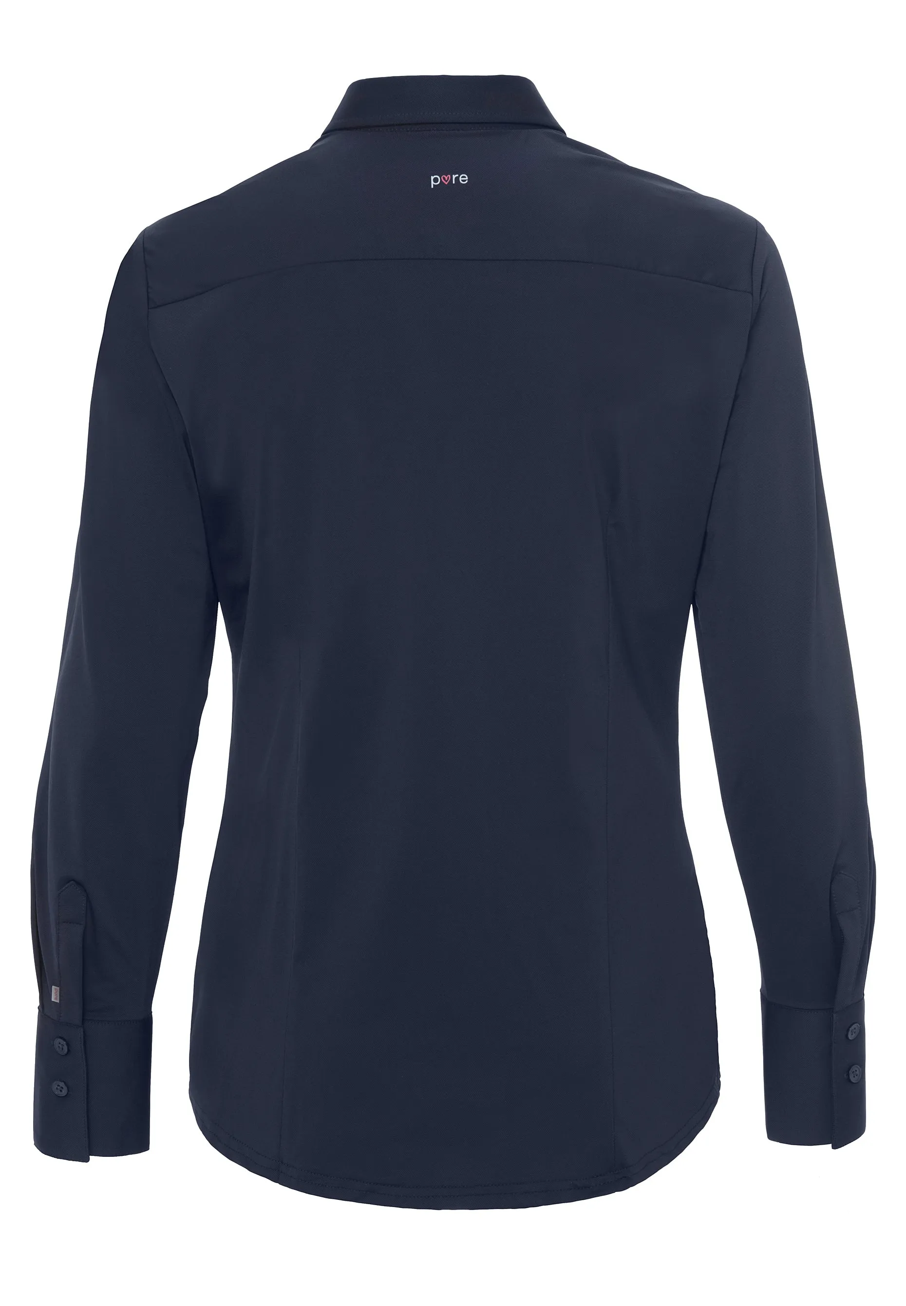 4030-91900 - Functional Bluse Slim Fit - blau