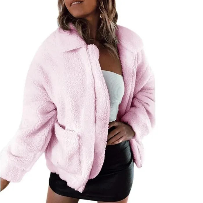 Plush Warm Loose Jacket